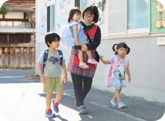 登園 ＆ バス送迎