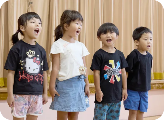 おかたづけ ＆ 朝の集まり